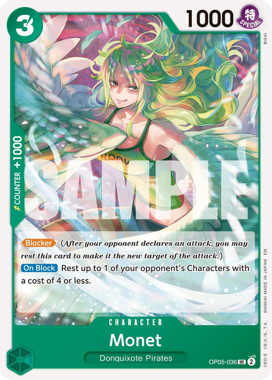 One Piece Card Game: Monet (Reprint) card image