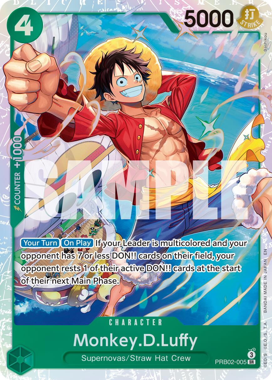 One Piece Card Game: Monkey.D.Luffy - PRB02-005 card image