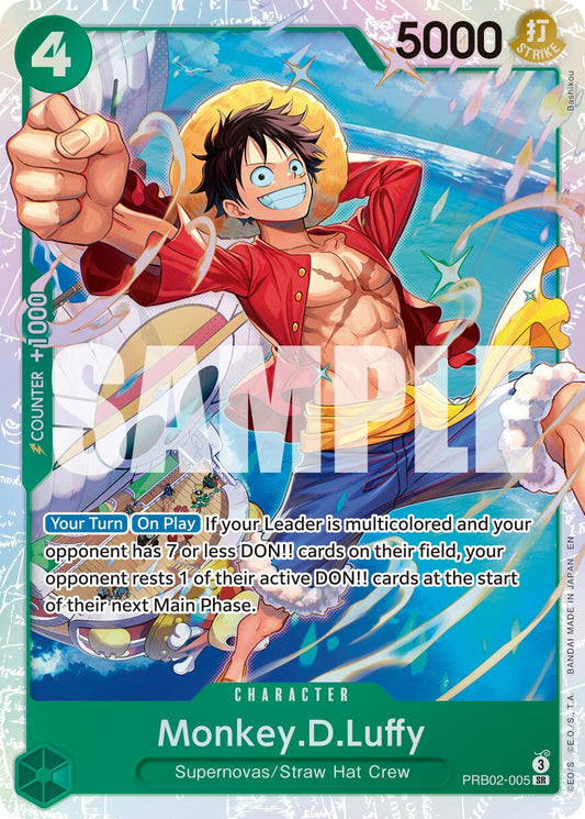 One Piece Card Game: Monkey.D.Luffy - PRB02-005 card image