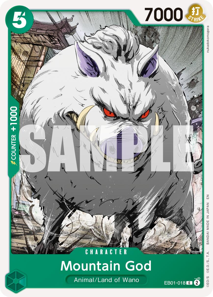One Piece Card Game: Mountain God (Reprint) card image