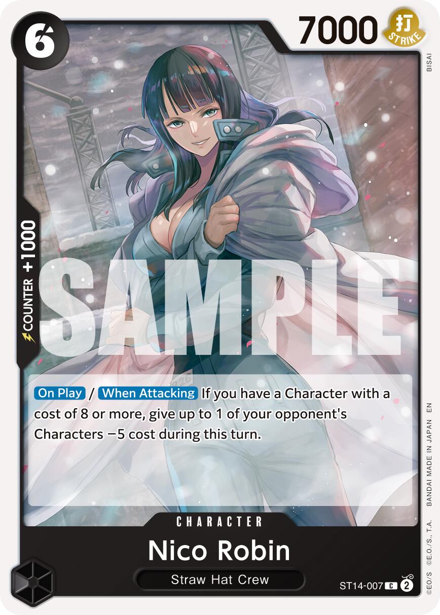 One Piece Card Game: Nico Robin - ST14-007 (Reprint) card image