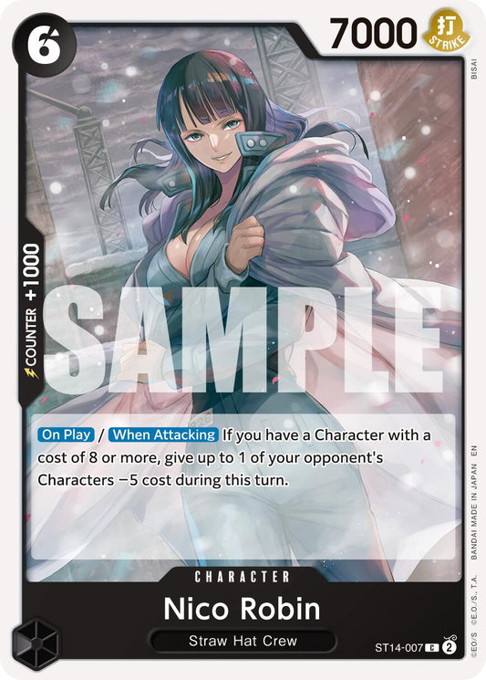 One Piece Card Game: Nico Robin - ST14-007 (Reprint) card image