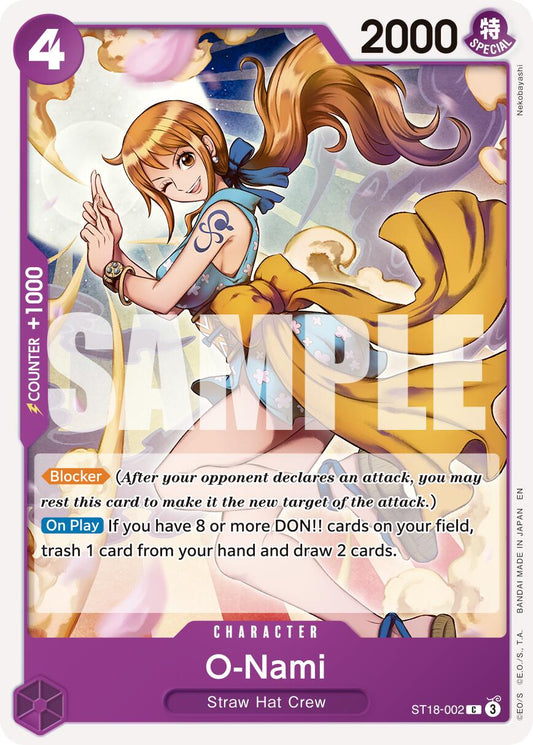 One Piece Card Game: O-Nami (Reprint) card image