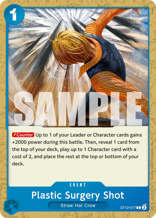 One Piece Card Game: Plastic Surgery Shot - ST12-017 (Reprint) card image