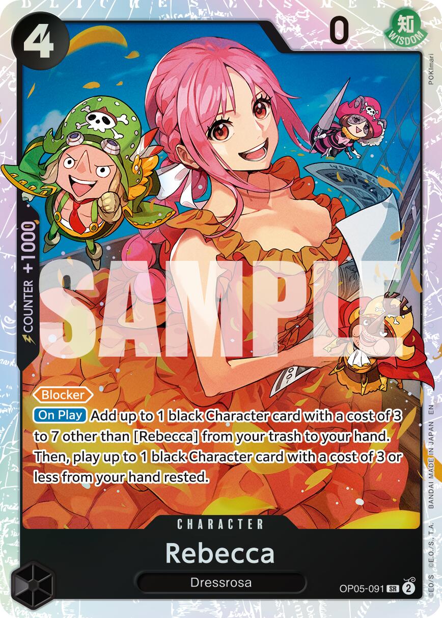 One Piece Card Game: Rebecca (Reprint) card image