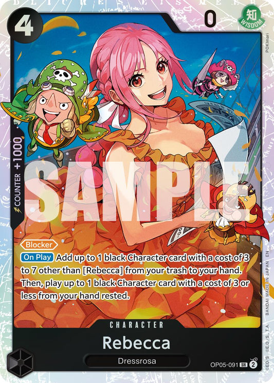 One Piece Card Game: Rebecca (Reprint) card image