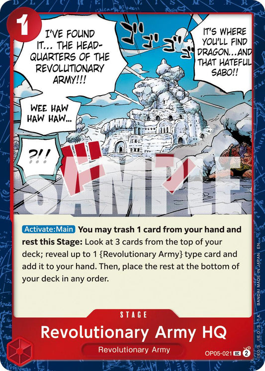 One Piece Card Game: Revolutionary Army HQ (Pirate Foil) card image
