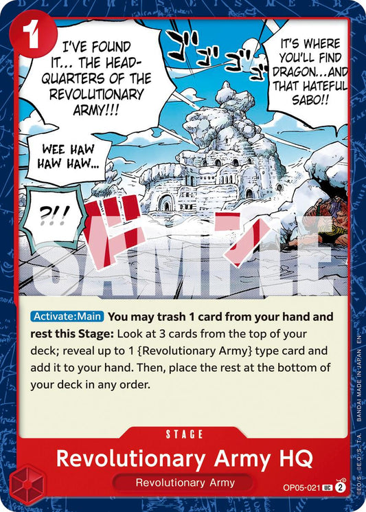 One Piece Card Game: Revolutionary Army HQ (Reprint) card image