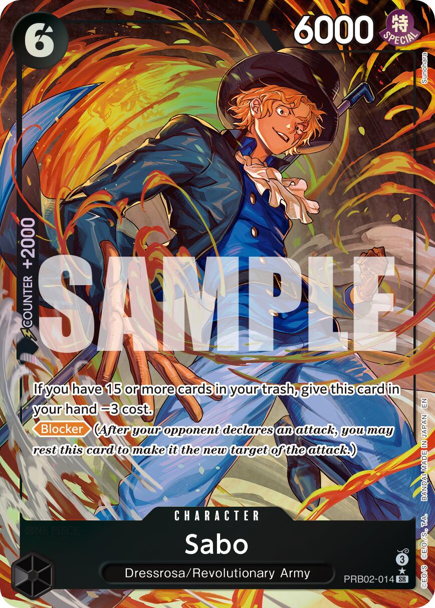 One Piece Card Game: Sabo - PRB02-014 (Alternate Art) card image