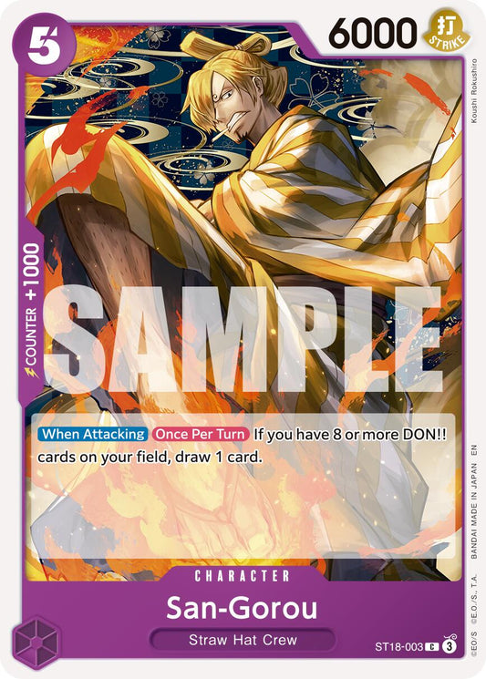 One Piece Card Game: San-Gorou (Reprint) card image