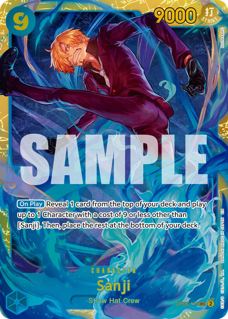 One Piece Card Game: Sanji - OP06-119 (Reprint) card image