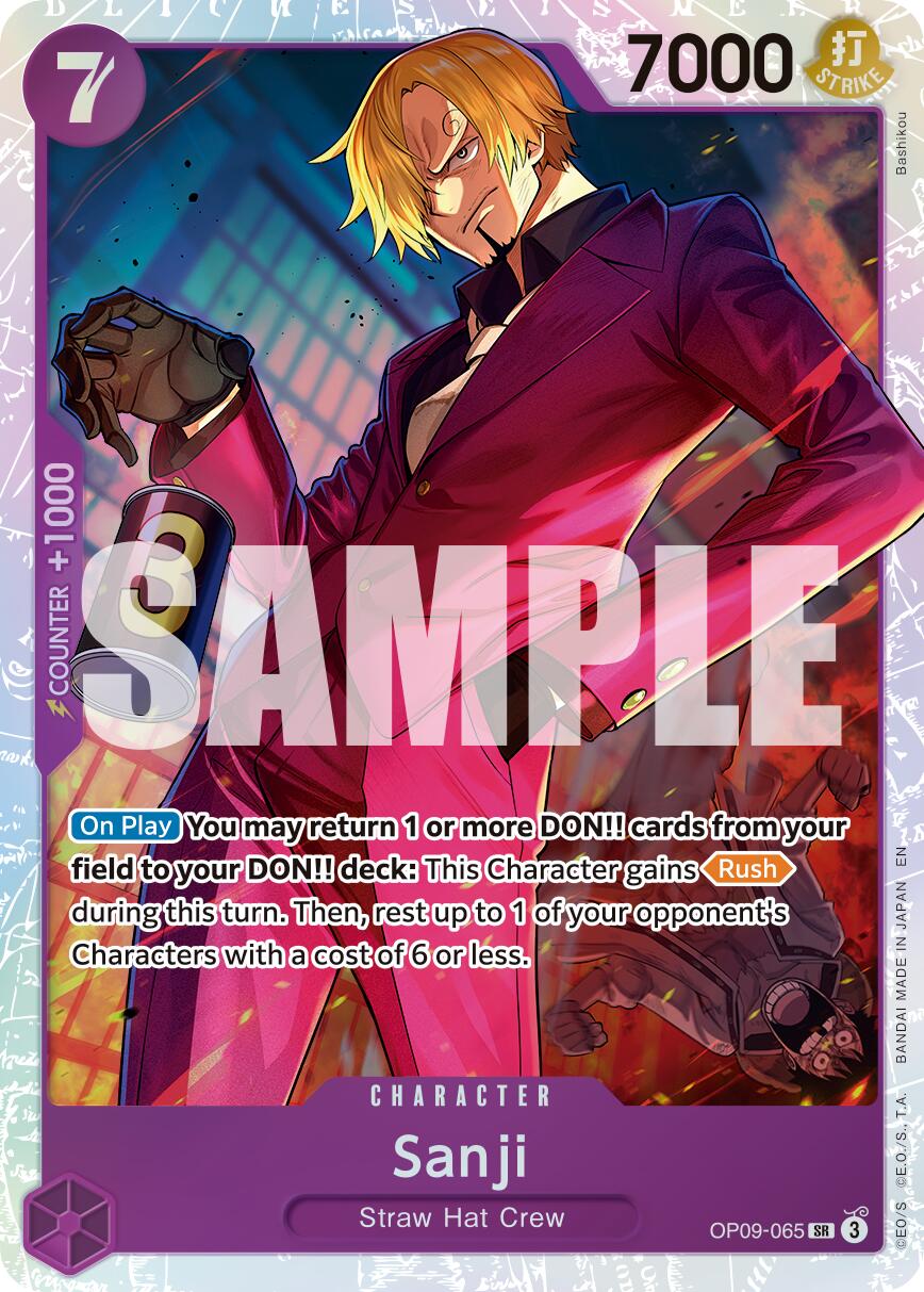 One Piece Card Game: Sanji - OP09-065 (Reprint) card image