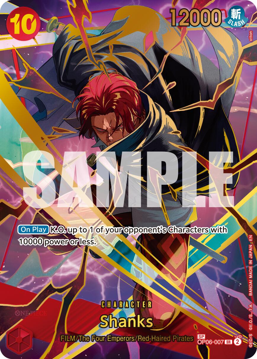 One Piece Card Game: Shanks (SP) card image