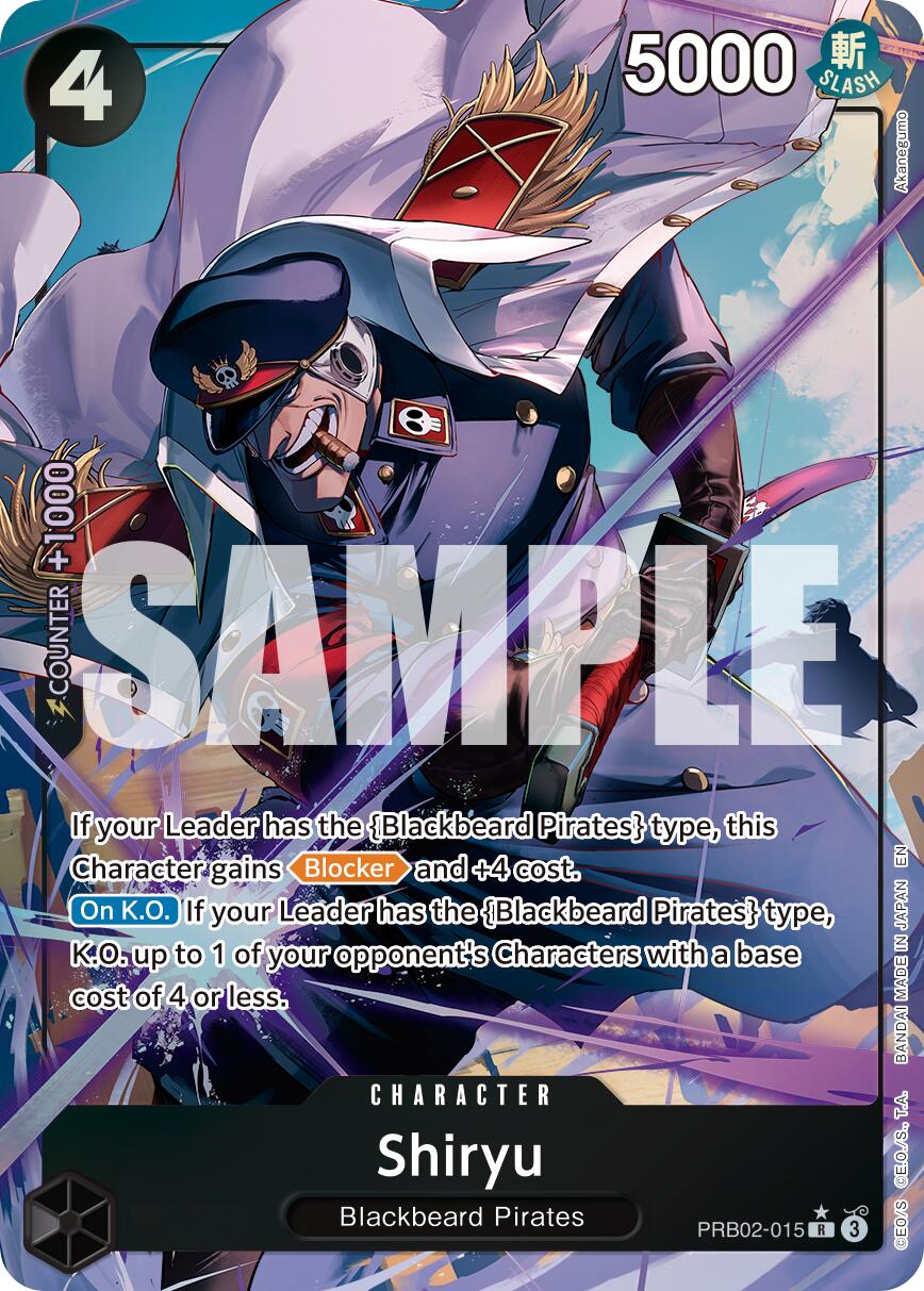 One Piece Card Game: Shiryu (Alternate Art) card image