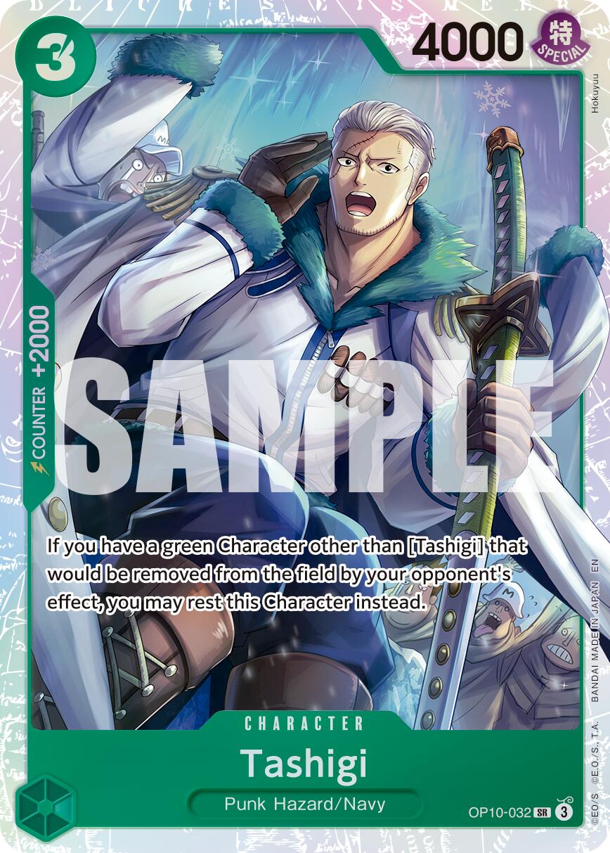 One Piece Card Game: Tashigi (Reprint) card image