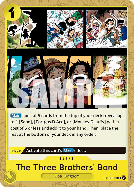 One Piece Card Game: The Three Brothers' Bond (Reprint) card image
