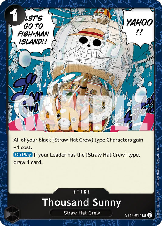 One Piece Card Game: Thousand Sunny (Pirate Foil) card image