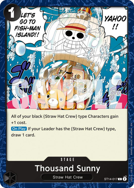 One Piece Card Game: Thousand Sunny (Reprint) card image