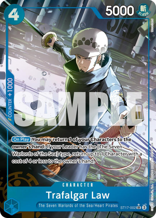 One Piece Card Game: Trafalgar Law - ST17-002 (Alternate Art) card image