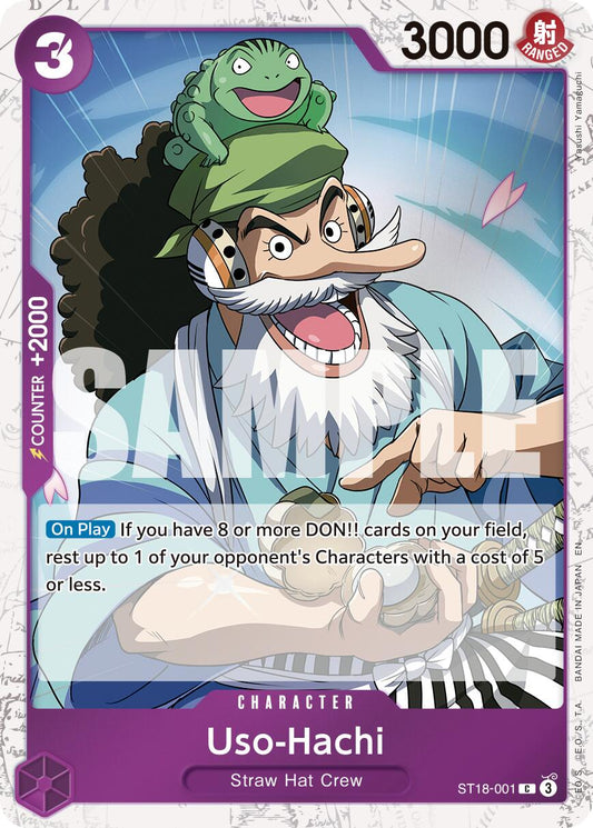 One Piece Card Game: Uso-Hachi (Pirate Foil) card image