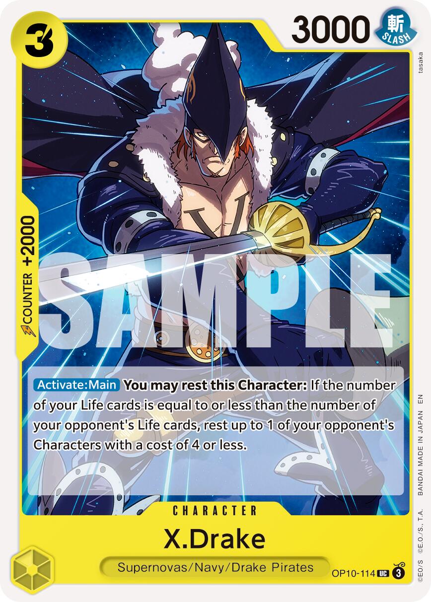 One Piece Card Game: X.Drake (Reprint) card image