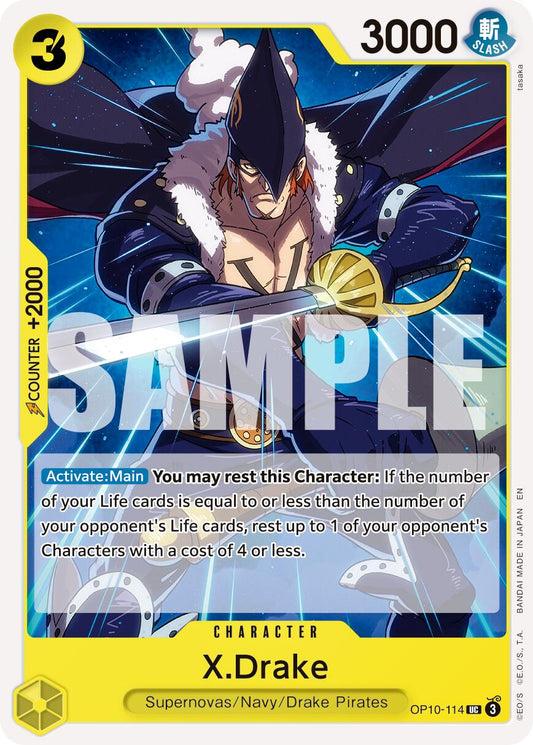 One Piece Card Game: X.Drake (Reprint) card image