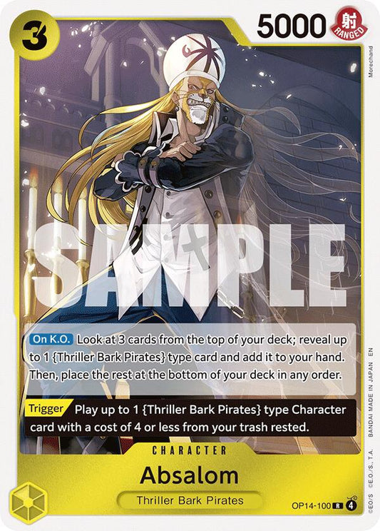 One Piece Card Game: Absalom card image