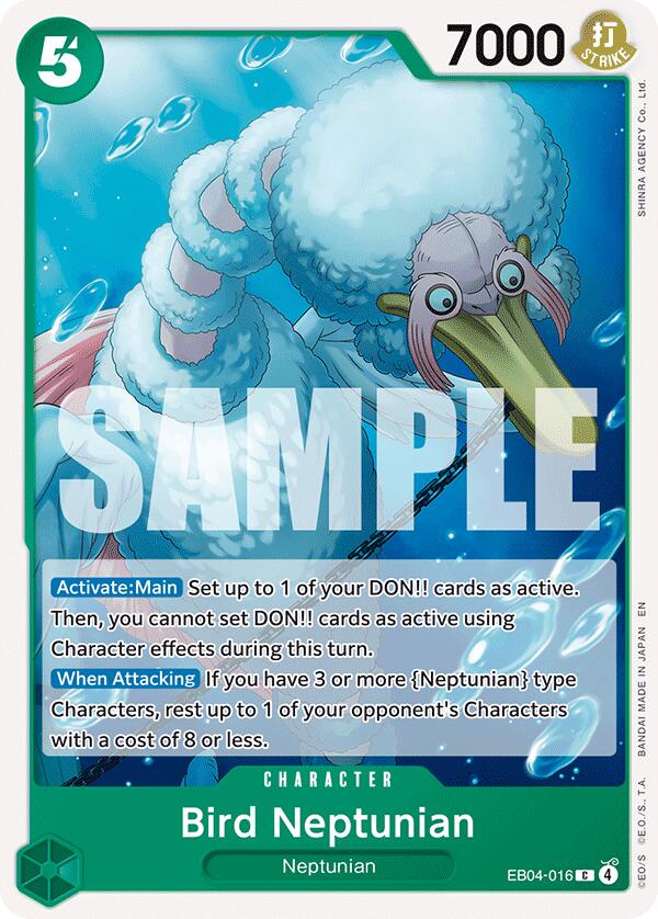 One Piece Card Game: Bird Neptunian card image