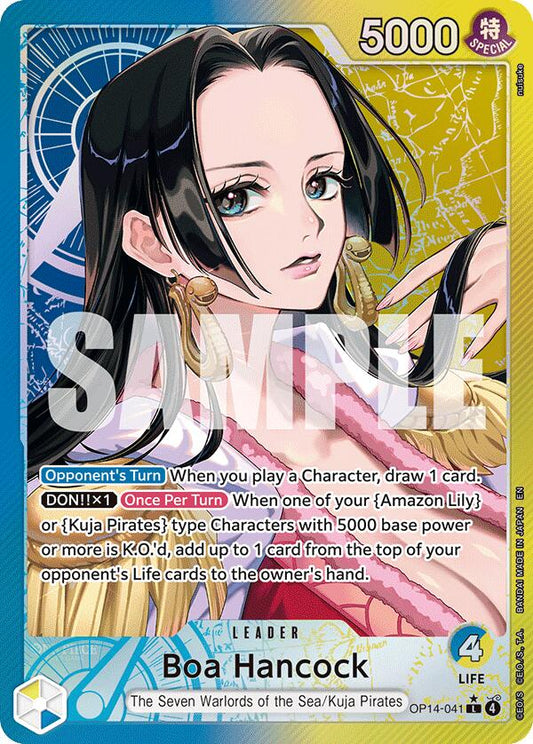 One Piece Card Game: Boa Hancock - OP14-041 (Alternate Art) card image