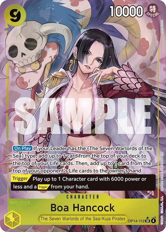 One Piece Card Game: Boa Hancock - OP14-112 (Alternate Art) card image