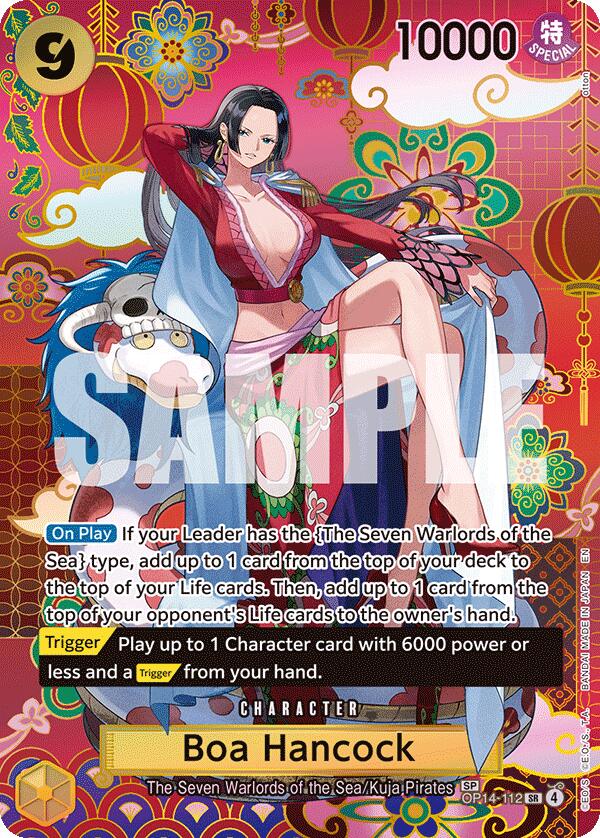 One Piece Card Game: Boa Hancock - OP14-112 (SP) card image