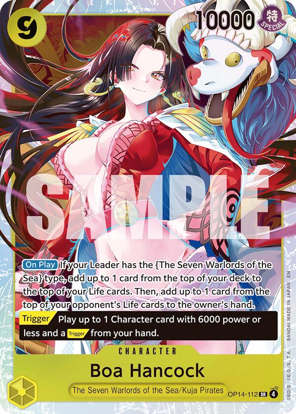 One Piece Card Game: Boa Hancock - OP14-112 card image
