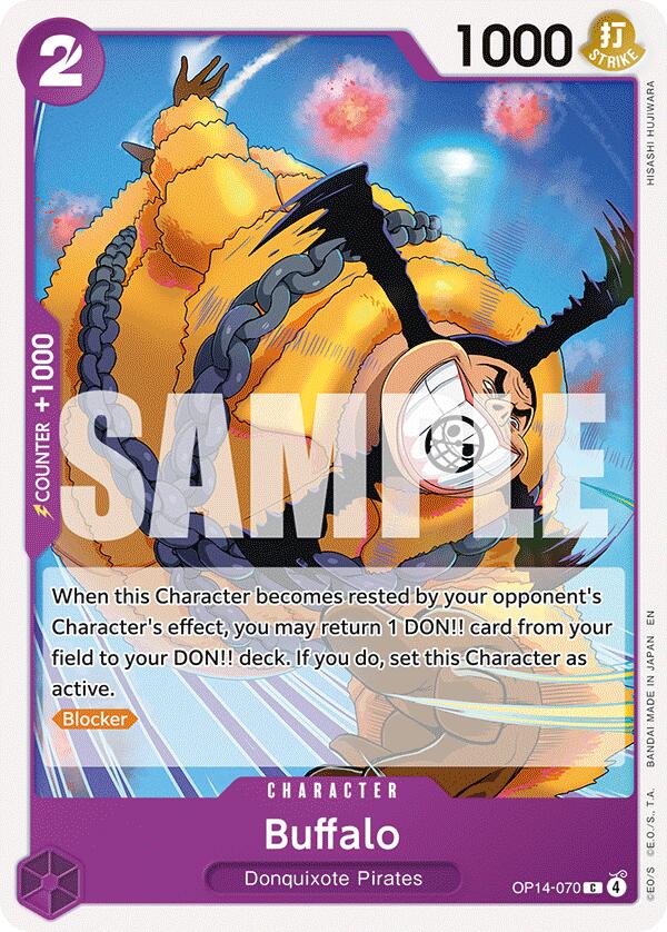 One Piece Card Game: Buffalo card image
