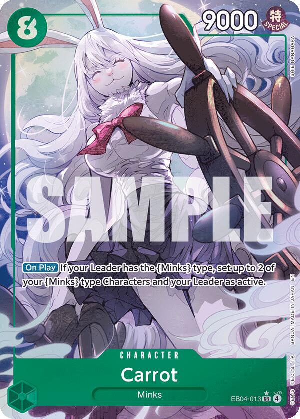 One Piece Card Game: Carrot (Alternate Art) card image