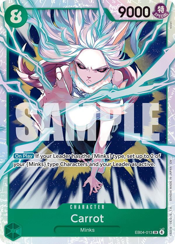 One Piece Card Game: Carrot card image