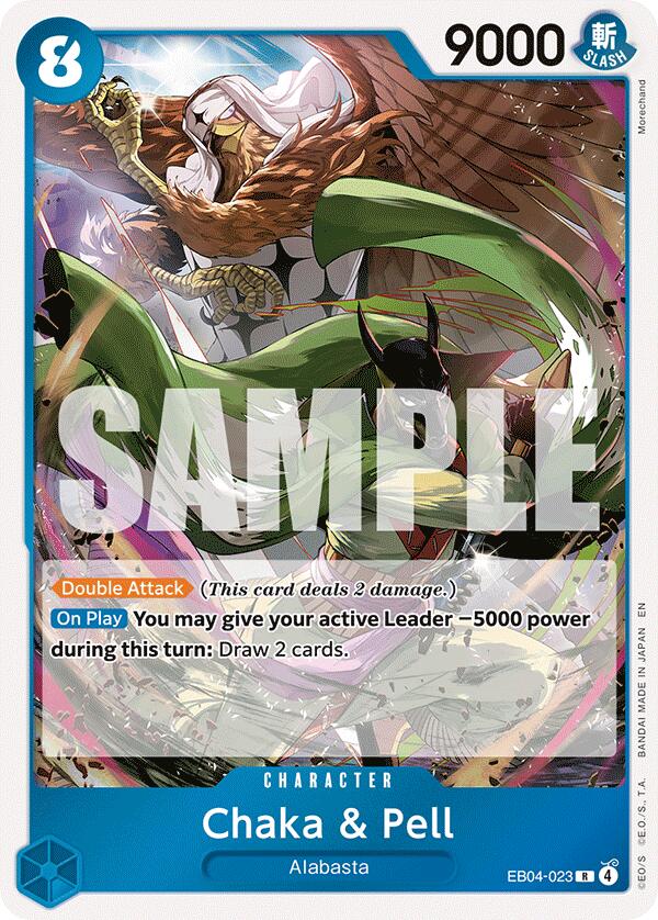 One Piece Card Game: Chaka & Pell - EB04-023 card image