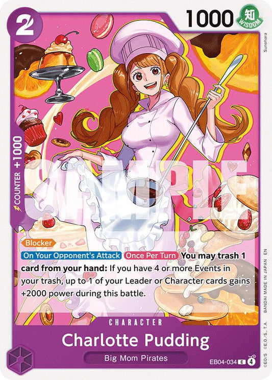 One Piece Card Game: Charlotte Pudding card image