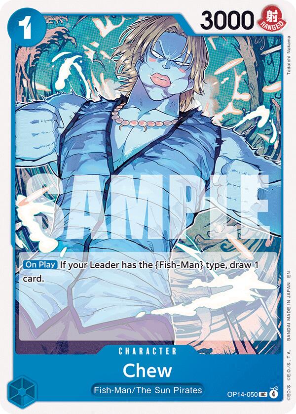One Piece Card Game: Chew card image