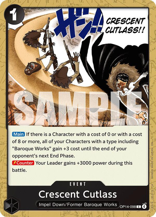 One Piece Card Game: Crescent Cutlass card image