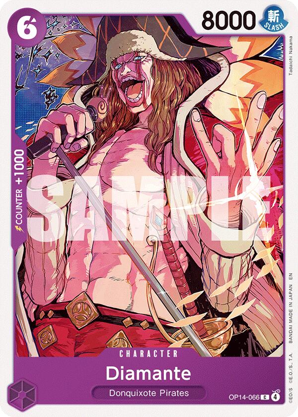 One Piece Card Game: Diamante card image