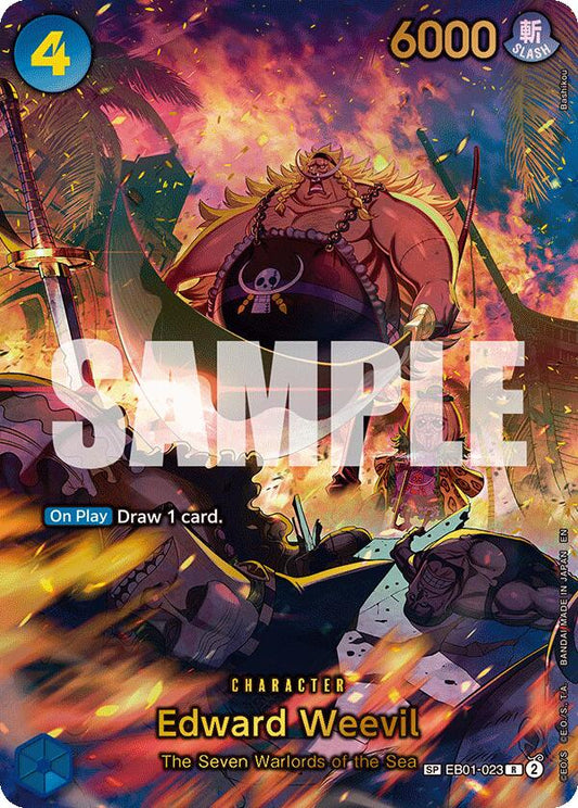 One Piece Card Game: Edward Weevil - EB01-023 (SP) card image