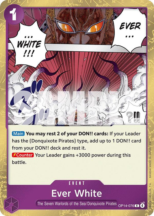 One Piece Card Game: Ever White card image