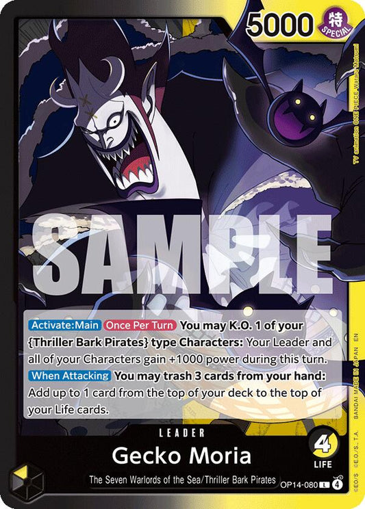 One Piece Card Game: Gecko Moria - OP14-080 card image