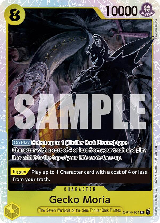 One Piece Card Game: Gecko Moria - OP14-104 card image