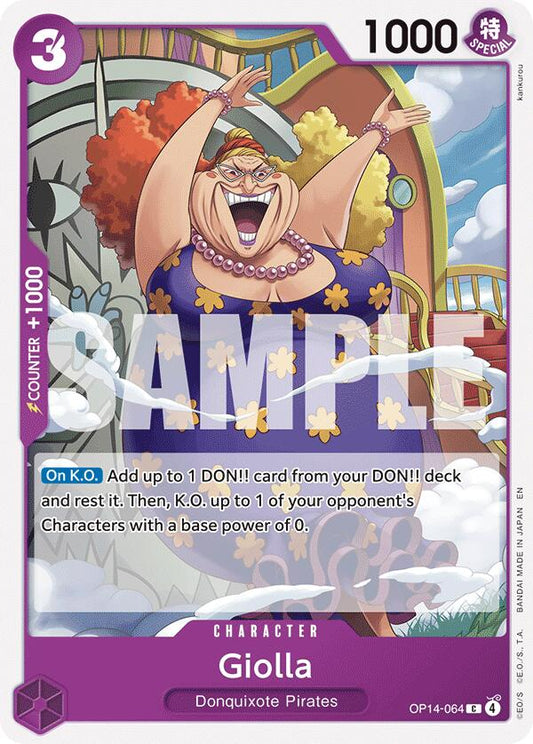 One Piece Card Game: Giolla card image