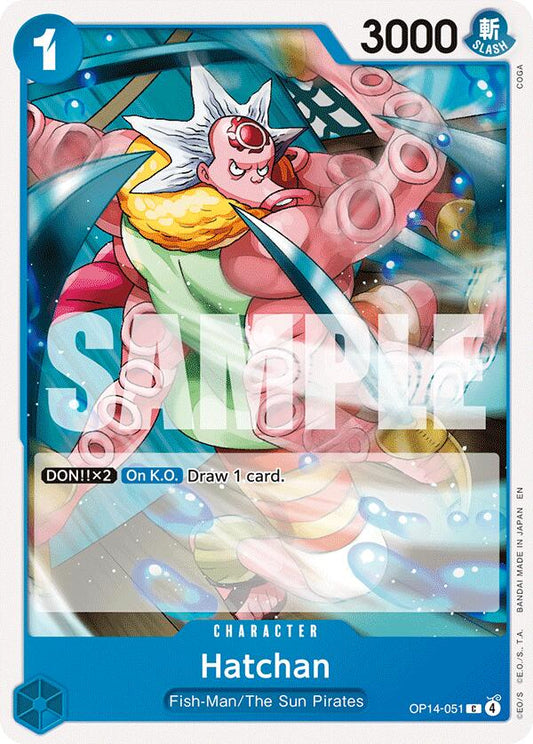 One Piece Card Game: Hatchan card image