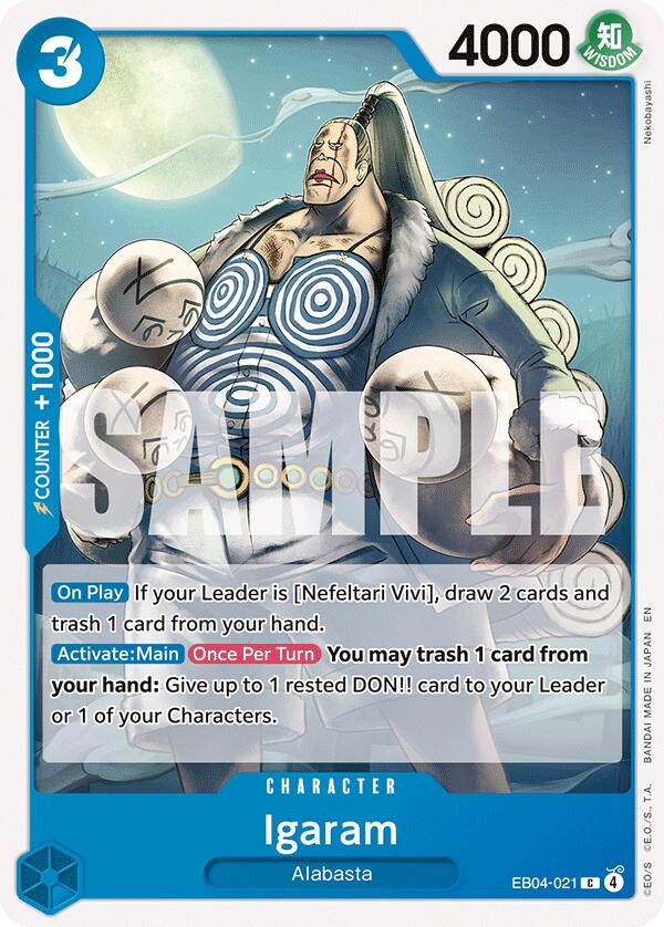One Piece Card Game: Igaram card image