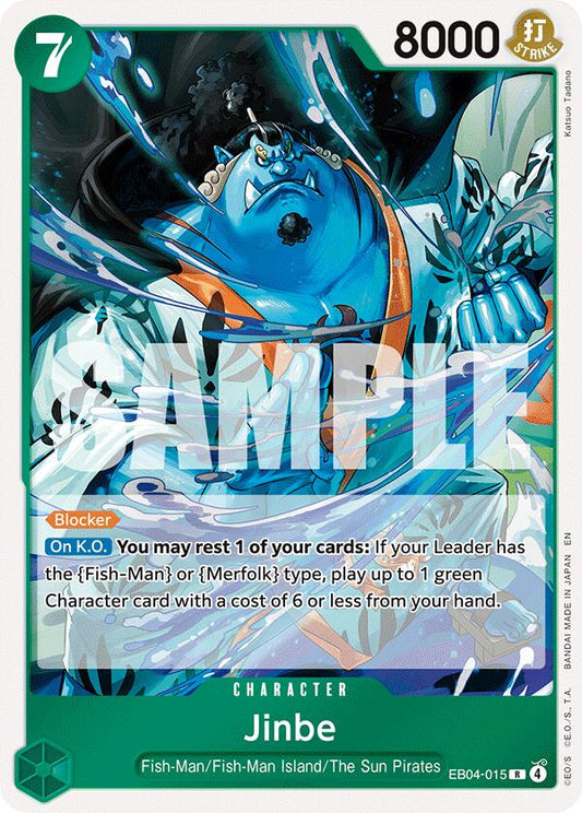 One Piece Card Game: Jinbe - EB04-015 card image