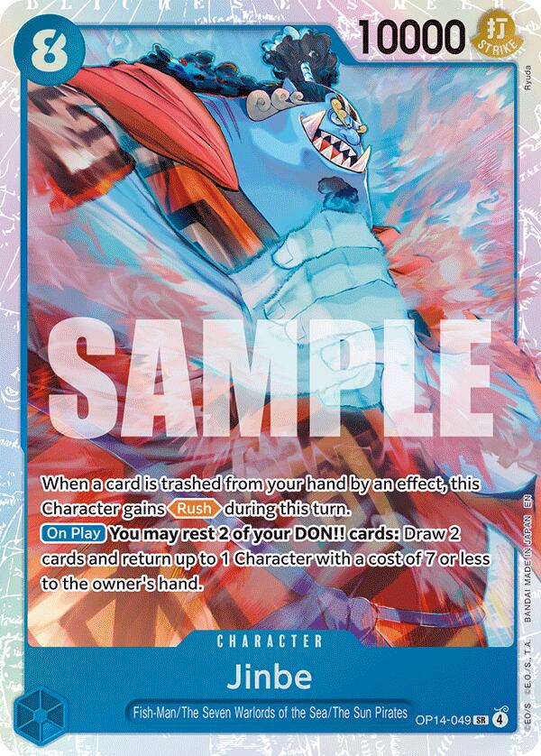 One Piece Card Game: Jinbe - OP14-049 card image