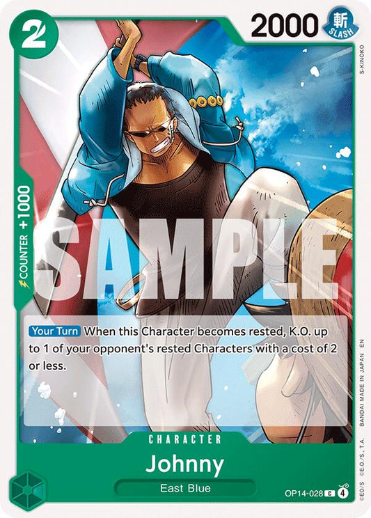 One Piece Card Game: Johnny card image